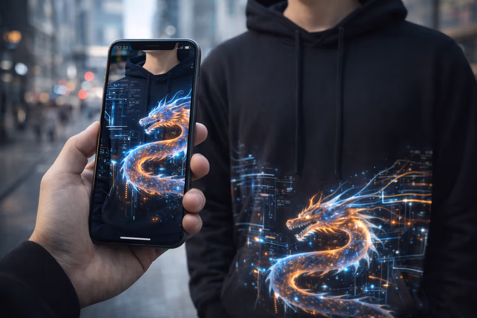 Your outfit, updated in real