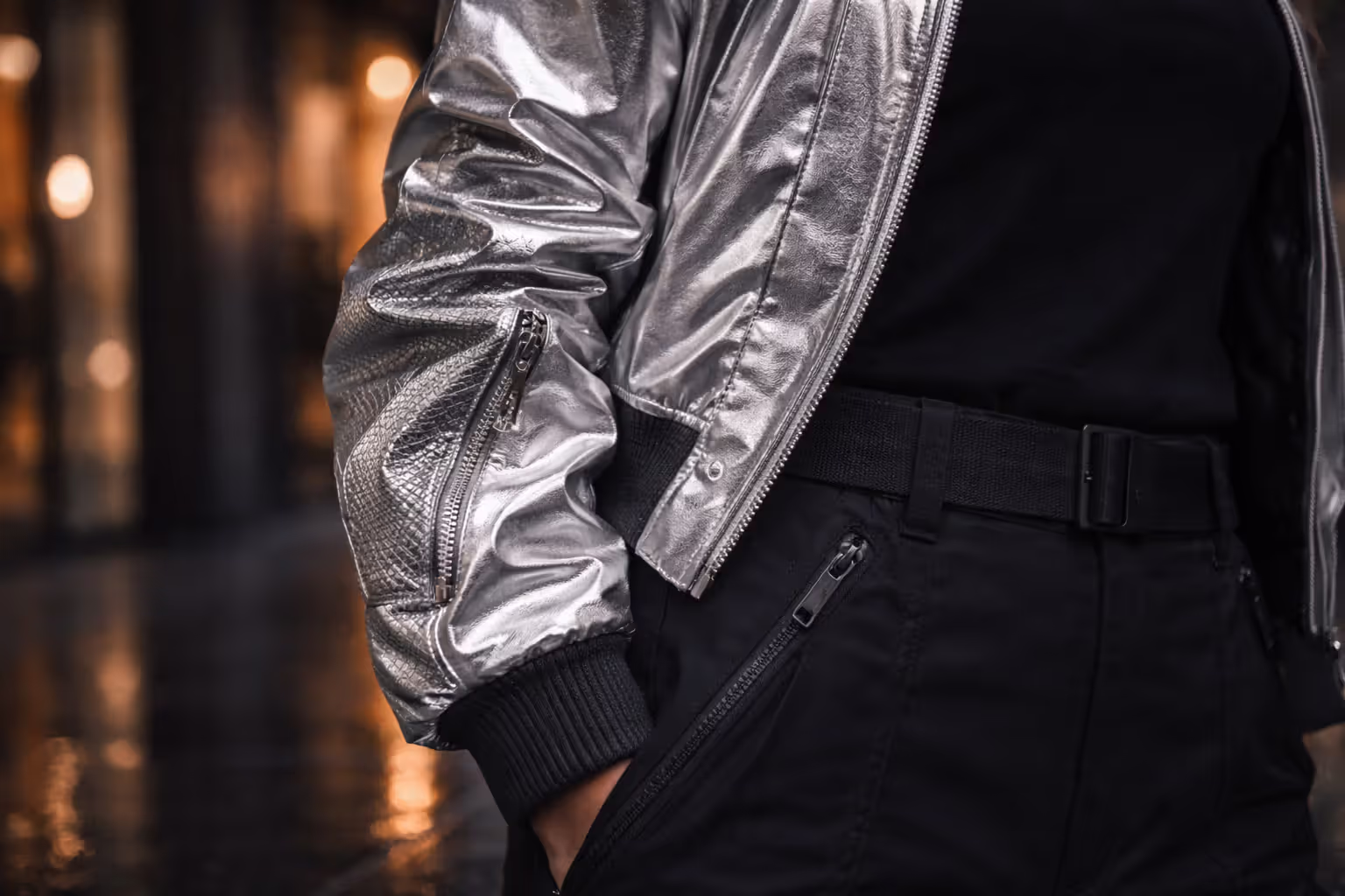 Reflective details, future-proof style.