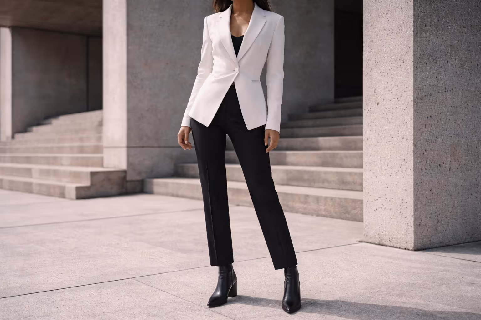 Asymmetry makes it modern.